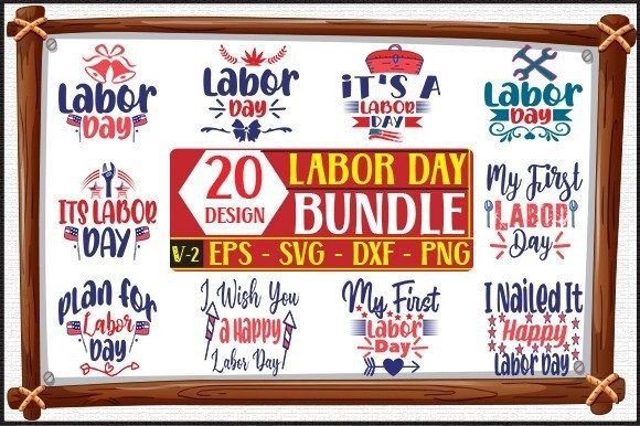 20 Labor Day SVG Bundle