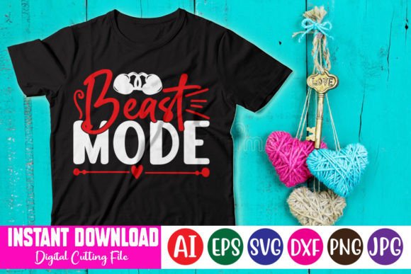 Beast Mode Graphics for T-Shirt Designs