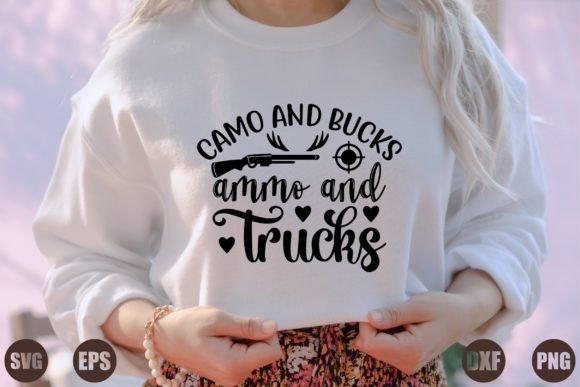 Camo and Bucks Ammo and Trucks Graphics