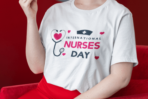 International Nurses Day Graphics for T-Shirt Designs