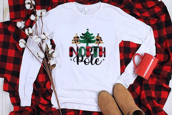 North Pole Sublimation Design: Graphics & T-Shirt Designs Review