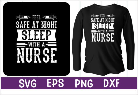 Sleep with a Nurse Graphics for T-Shirt Designs
