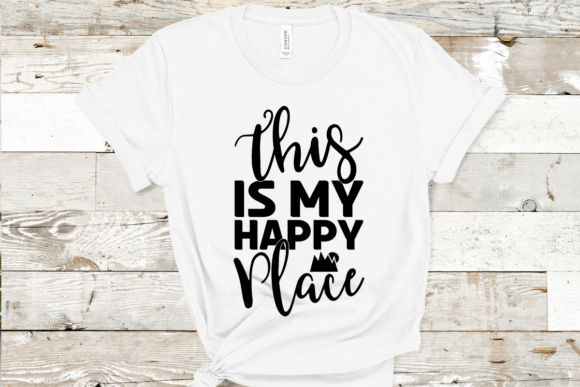 This is My Happy Place Graphics & T-Shirt Designs