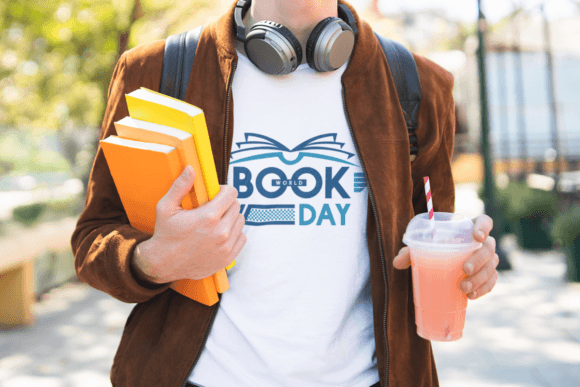 World Book Day Graphics for T-Shirt Designs